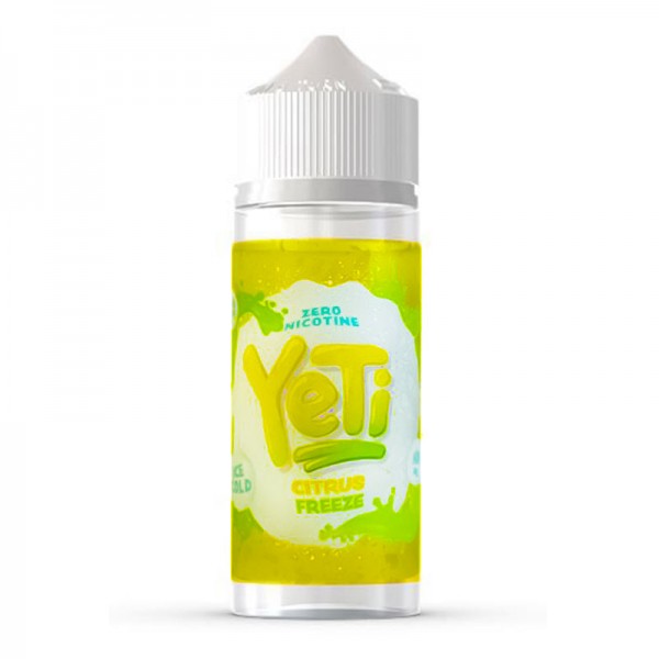 CITRUS FREEZE E LIQUID BY YETI E LIQUIDS 100ML 70V...