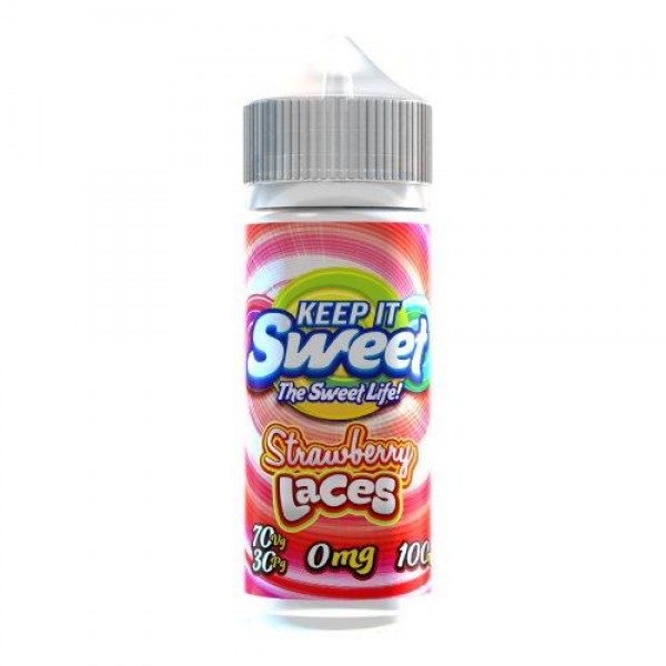 STRAWBERRY LACES E LIQUID BY KEEP IT SWEET 100ML 7...