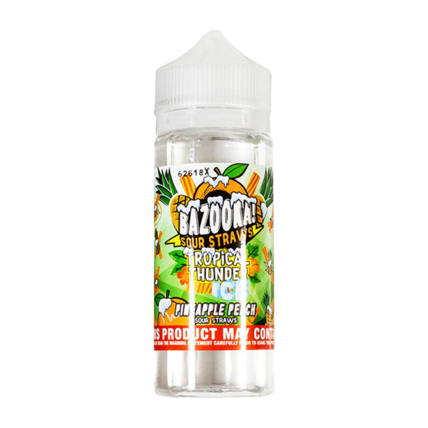 PINEAPPLE PEACH ICE TROPICAL THUNDER BY BAZOOKA IC...