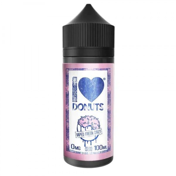 I LOVE DONUTS BLUEBERRY E LIQUID BY MAD HATTER 100...