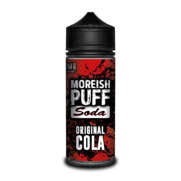 ORIGINAL COLA E LIQUID BY MOREISH PUFF - SODA 100M...