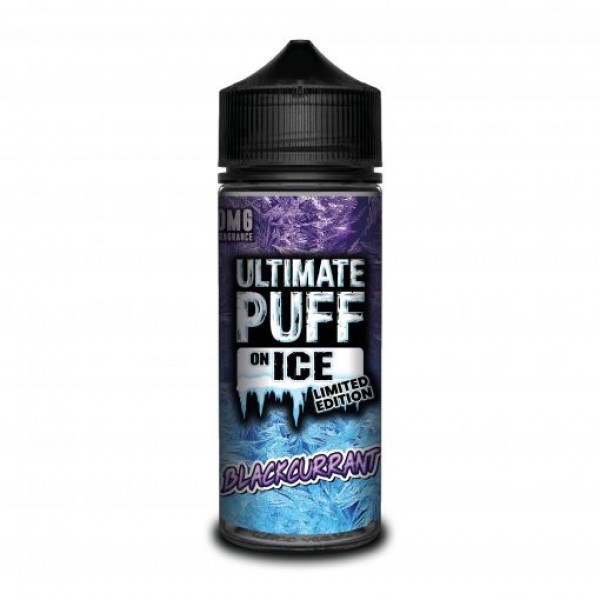 BLACKCURRANT E LIQUID BY ULTIMATE PUFF ON ICE 100M...