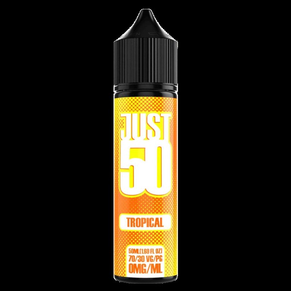 TROPICAL E LIQUID BY JUST 50 50ML 70VG