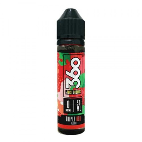 TRIPLE RED E LIQUID BY 360  TWIST E LIQUID 50ML 70...