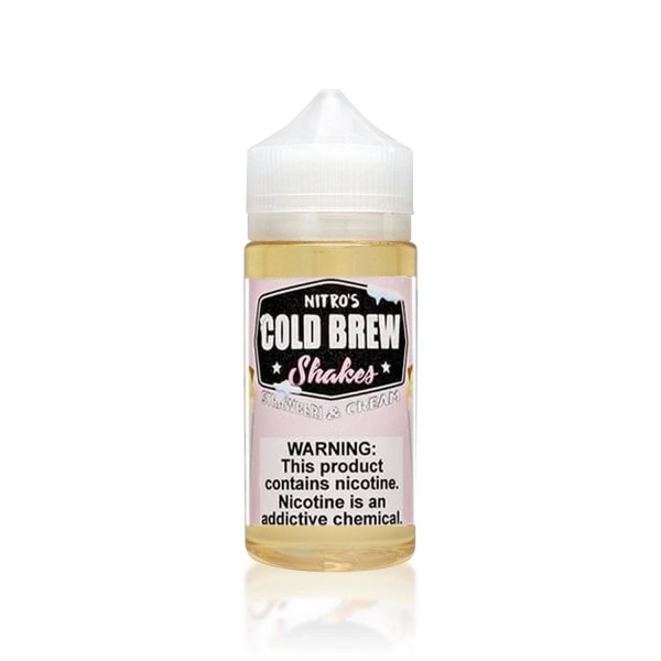 STRAWBERI & CREAM E LIQUID BY NITROS COLD BREW...