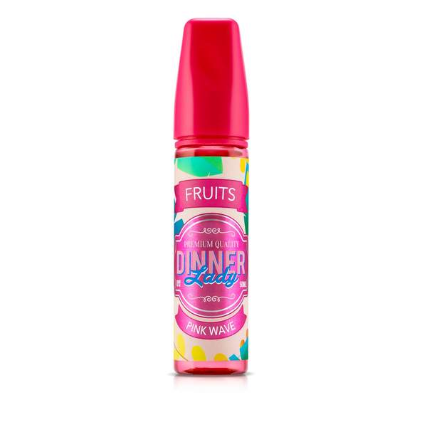 PINK WAVE E LIQUID BY DINNER LADY - FRUITS 50ML 70...