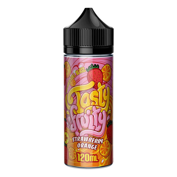 STRAWBERRY ORANGE E LIQUID BY TASTY FRUITY 100ML 7...