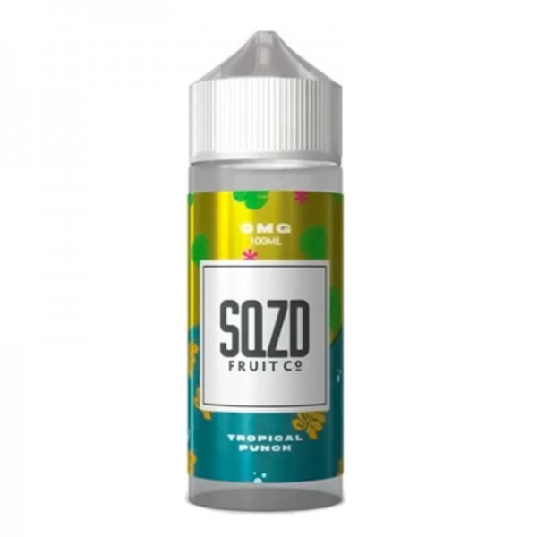 TROPICAL PUNCH E LIQUID BY SQZD FRUIT CO 100ML 70V...