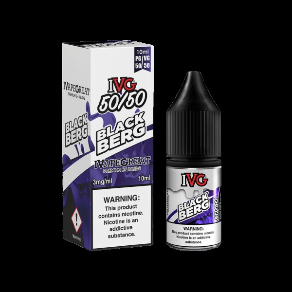 BLACK BERG TDP E LIQUID BY I VG 10ML 50VG