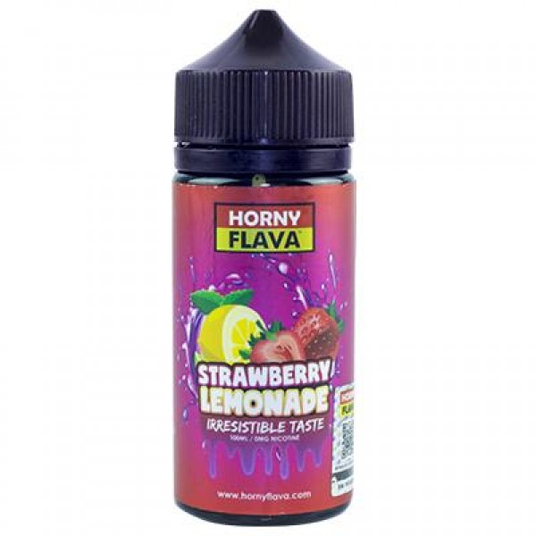 STRAWBERRY LEMONADE E LIQUID BY HORNY FLAVA 100ML ...