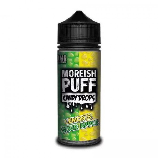 LEMON & SOUR APPLE E LIQUID BY MOREISH PUFF - ...