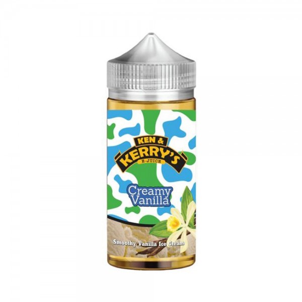 VANILLA E LIQUID BY KEN & KERRYS 100ML 60VG