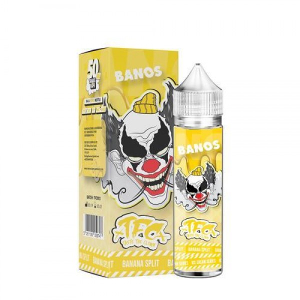 BANOS BANANA SPLIT E LIQUID ICE CREAM SERIES BY FO...