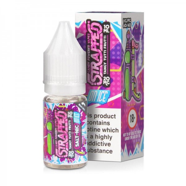 TANGY TUTTI FRUTTI ON ICE NICOTINE SALT E-LIQUID B...