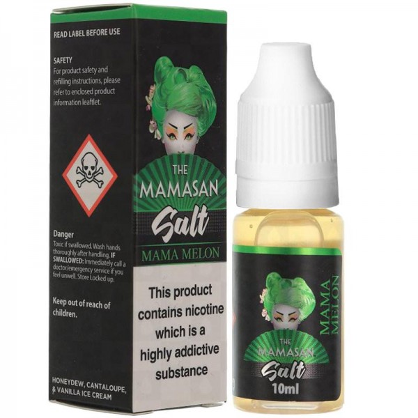 MAMA MELON NICOTINE SALT E-LIQUID BY THE MAMASAN S...