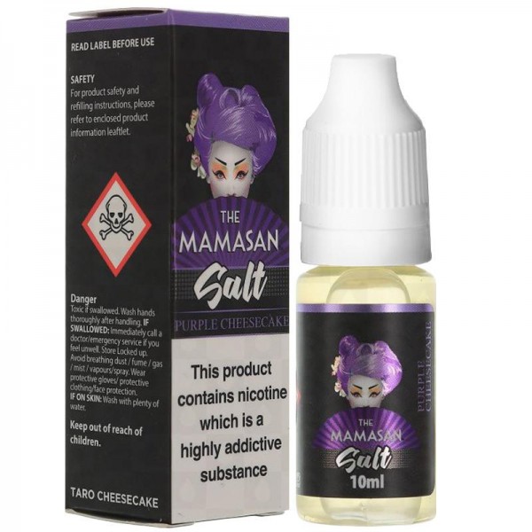 PURPLE CHEESECAKE NICOTINE SALT E-LIQUID BY THE MA...