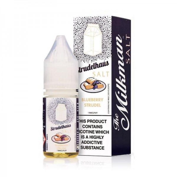 STRUDELHAUS NICOTINE SALT E-LIQUID BY THE MILKMAN ...