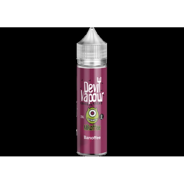 BANOFFEE E LIQUID BY DEVIL VAPOUR 50ML 70VG