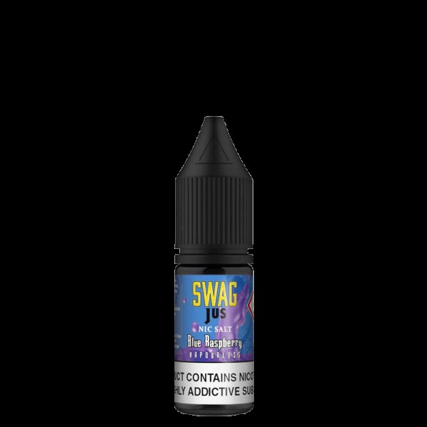 BLUE RASPBERRY VAPORLESS NICOTINE SALT E-LIQUID BY...