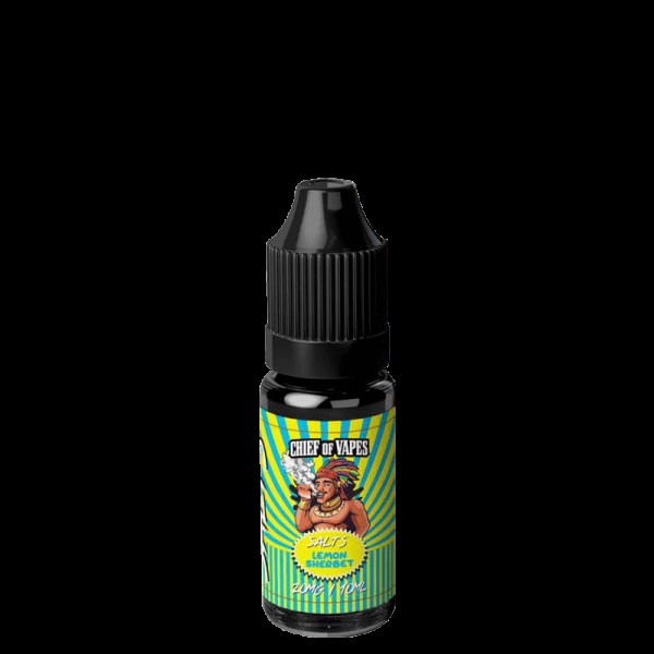 LEMON SHERBET NICOTINE SALT E-LIQUID BY CHIEF OF V...