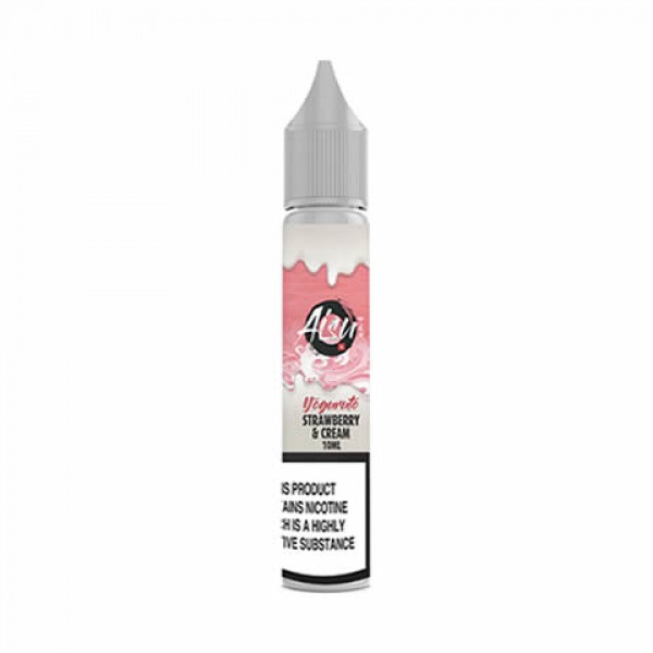 STRAWBERRY & CREAM NICOTINE SALT E-LIQUID BY A...