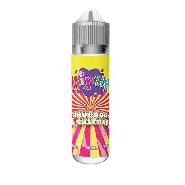 RHUBARB & CUSTARD E LIQUID BY MIX UP SWEETS 50...