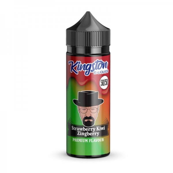 STRAWBERRY KIWI ZINGBERRY E LIQUID KINGSTON 50/50 ...