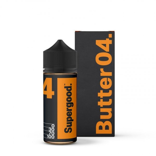 BUTTER 04.  E LIQUID BY SUPERGOOD 100ML 70VG