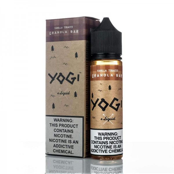 VANILLA TOBACCO E LIQUID BY YOGI GRANOLA BAR 50ML ...