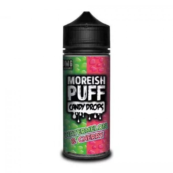 WATERMELON & CHERRY E LIQUID BY MOREISH PUFF -...