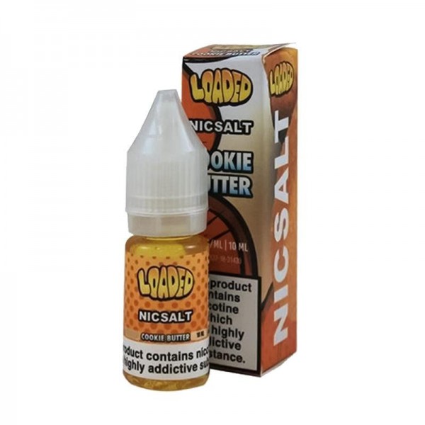 COOKIE BUTTER NICOTINE SALT E-LIQUID BY LOADED NIC...