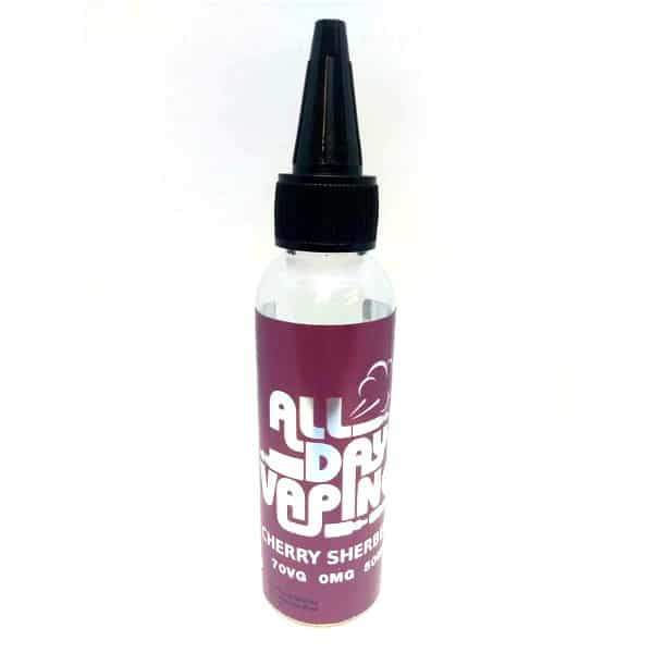 CHERRY SHERBET E LIQUID BY ALL DAY VAPING 50ML 70V...