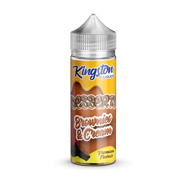 BROWNIES & CREAM E LIQUID KINGSTON DESSERTS 10...