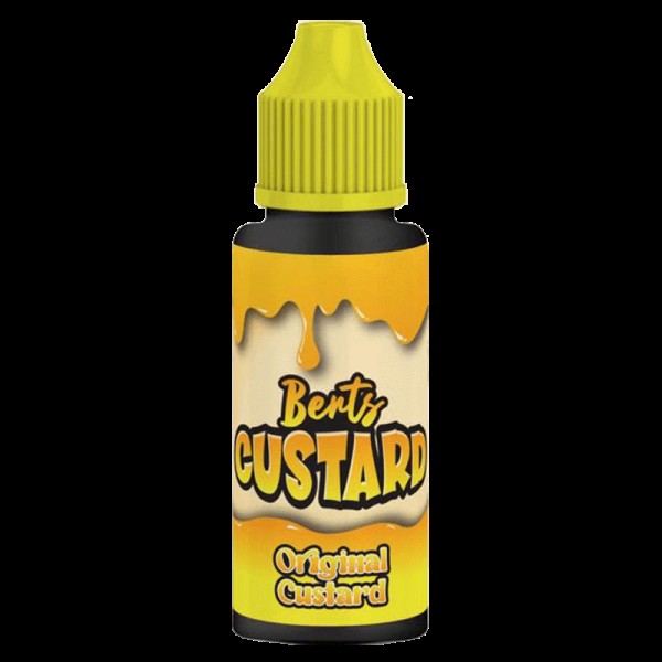 ORIGINAL CUSTARD E LIQUID BY BERT'S CUSTARD 10...