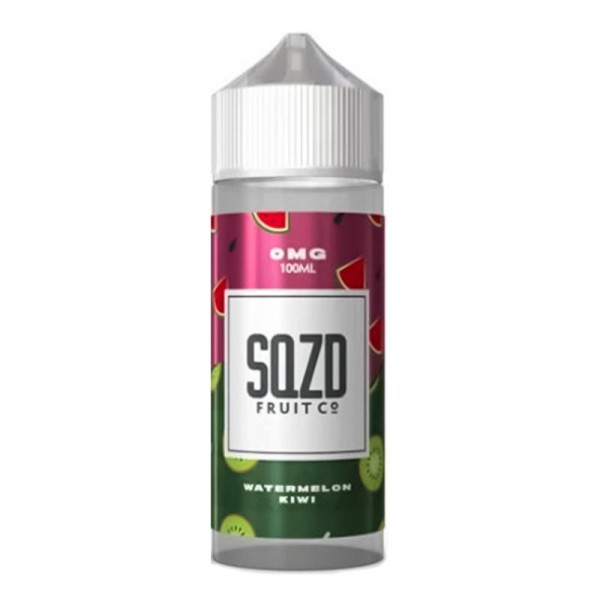 WATERMELON KIWI E LIQUID BY SQZD FRUIT CO 100ML 70...