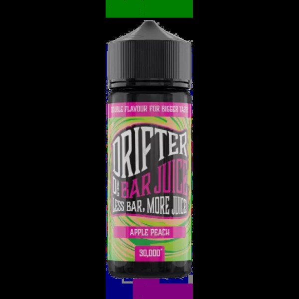 APPLE PEACH E LIQUID DRIFTER BAR JUICE 100ML 50VG