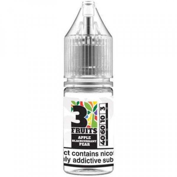 APPLE BLACKCRRUANT PEAR TDP E LIQUID BY 3 FRUITS 1...