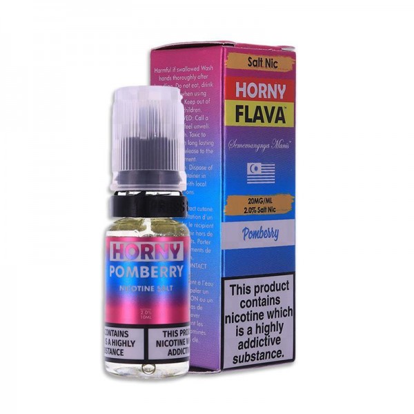 POMBERRY NICOTINE SALT E-LIQUID BY Horny Flava Nic...