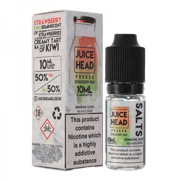 STRAWBERRY KIWI FREEZE NICOTINE SALT E-LIQUID BY J...