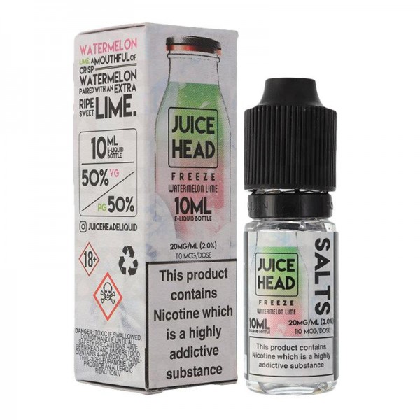 WATERMELON LIME FREEZE NICOTINE SALT E-LIQUID BY J...