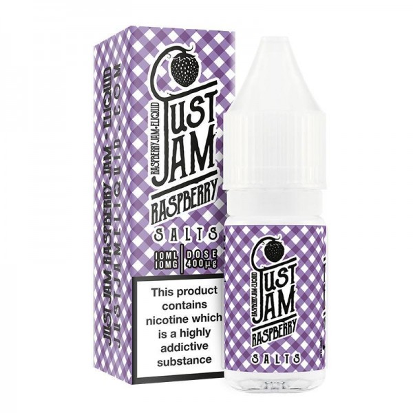 JUST JAM RASPBERRY NICOTINE SALT E-LIQUID BY JUST ...