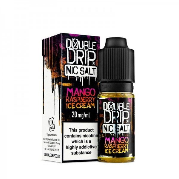 MANGO RASPBERRY ICE CREAM NIC SALT E-LIQUID BY DOU...