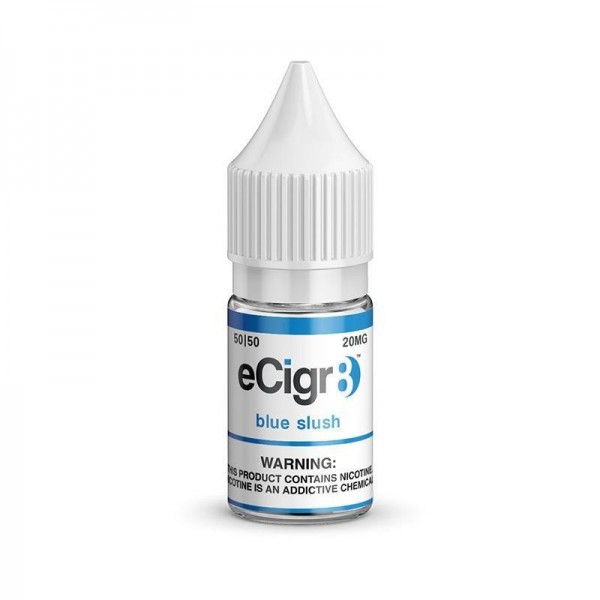 BLUE SLUSH NICOTINE SALT E-LIQUID BY ECIGR8 Nic Sa...