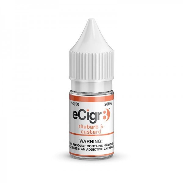 RHUBARB & CUSTARD NICOTINE SALT E-LIQUID BY EC...