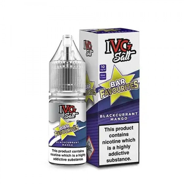 BLACKCURRANT MANGO NICOTINE SALT E-LIQUID BY IVG S...