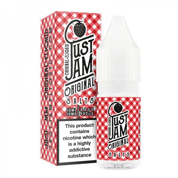 JUST JAM ORIGINAL NICOTINE SALT E-LIQUID BY JUST J...