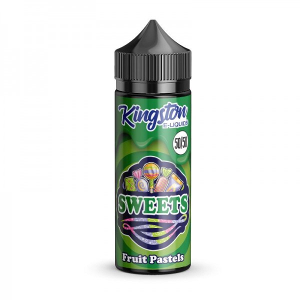 FRUIT PASTELS E LIQUID KINGSTON 50/50 SWEETS 100ML 50VG