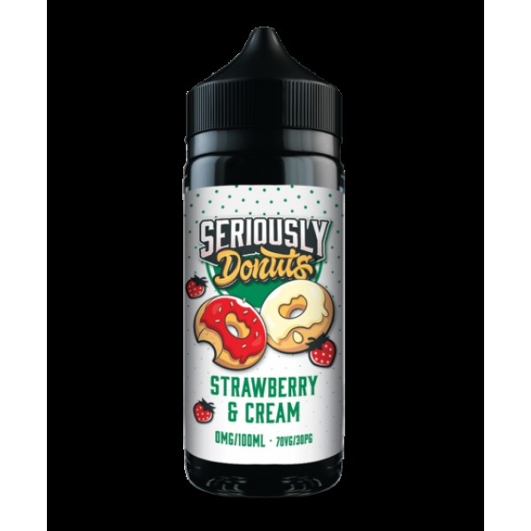 STRAWBERRY AND CREAM E-LIQUID BY SERIOUSLY DONUTS ...