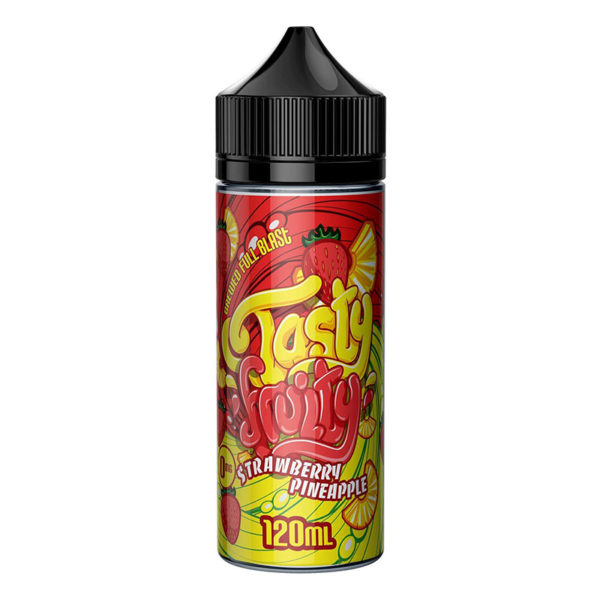 STRAWBERRY PINEAPPLE E LIQUID BY TASTY FRUITY 100M...