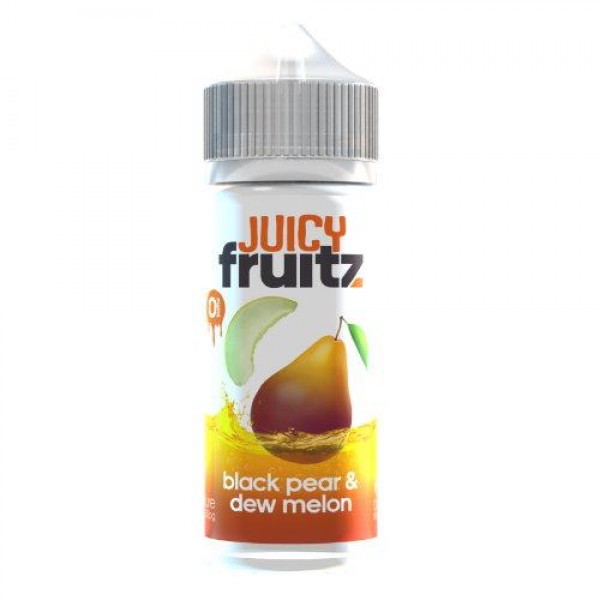 BLACK PEAR & DEW MELON E LIQUID BY JUICY FRUIT...